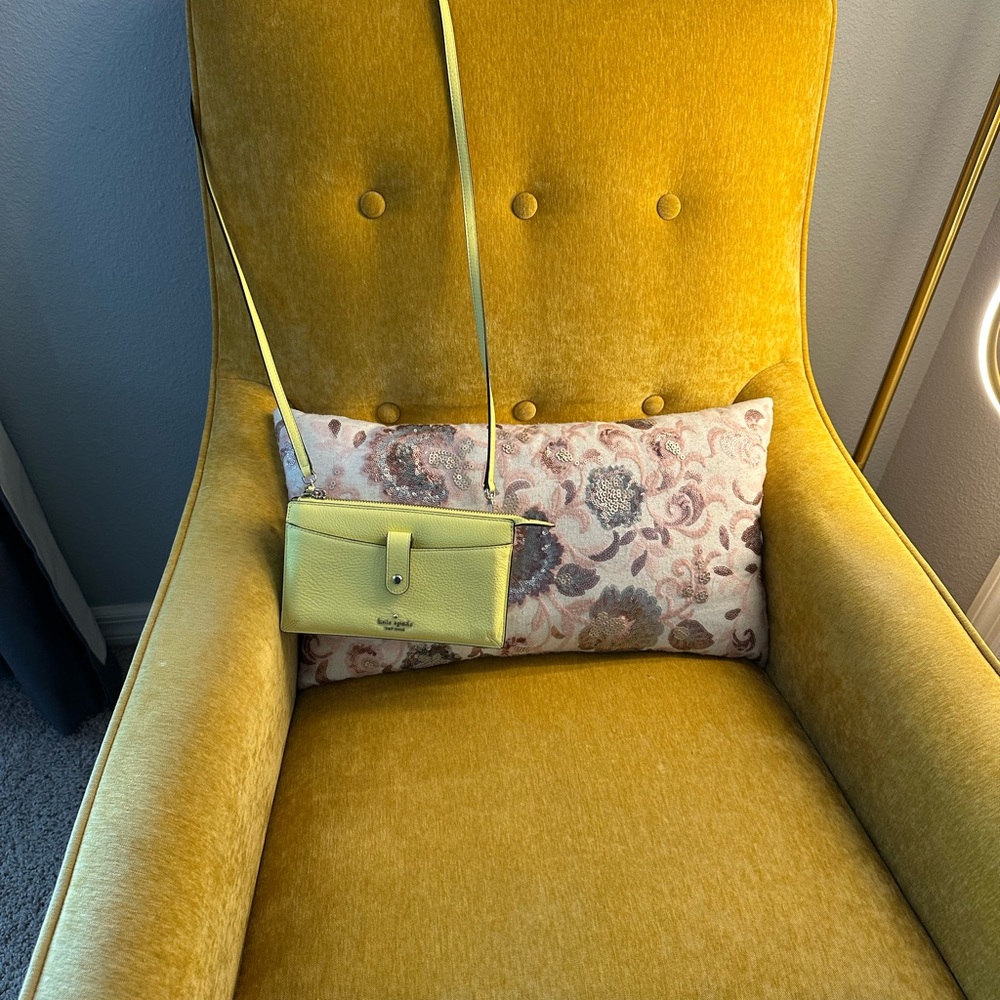 Yellow Kate Spade Crossbody Bag